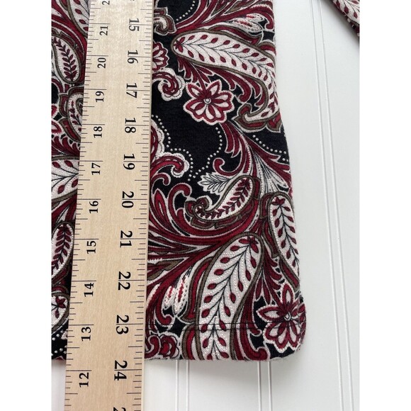 Croft & Barrow Small Petite 3/4 Sleeve Multicolor Blouse 30.7633 - Picture 7 of 12